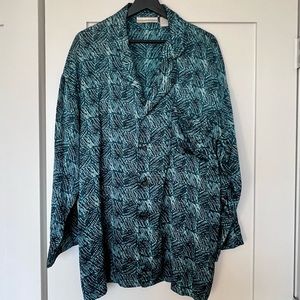 Perry Ellis Silk Shirt